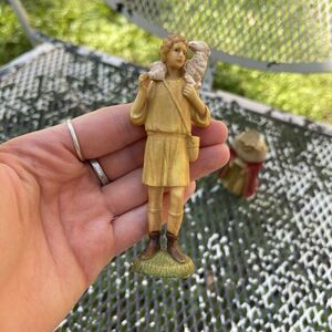 Shepard Hard Plastic Figurine Vintage Christmas 3" Nativity‎ Replacement